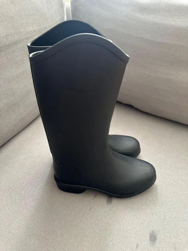 Botas de agua negras FOUGANZA ORIGINAL T.30
