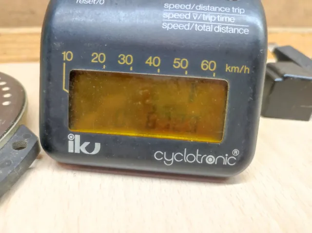 Ciclocomputador antiguo Cyclotronic IKO