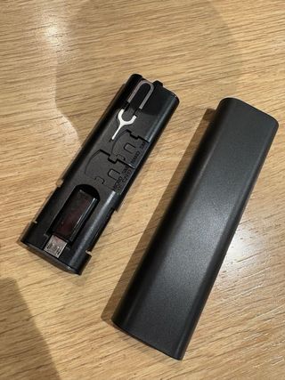 Cargador portátil USB y Lightning