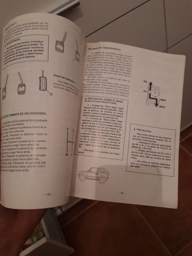 Manual Suzuki Vitara 1990