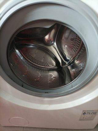 Lavadora Candy 9kg, DESPIECE, PUERTA VENDIDA.