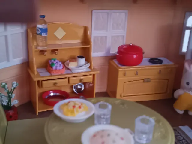 Lote Cocina Sylvanian Families