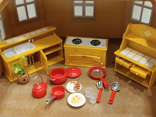 Lote Cocina Sylvanian Families