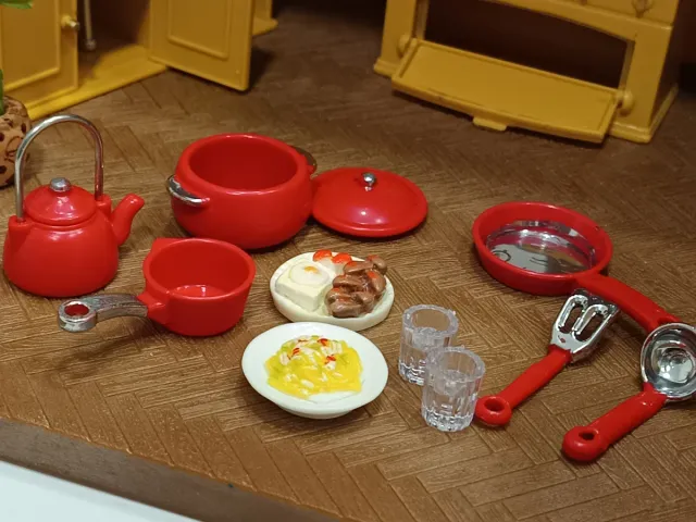 Lote Cocina Sylvanian Families