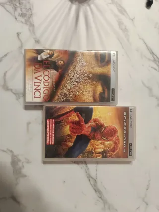 Pack Películas UMD PSP: Da Vinci y Spider-Man 2