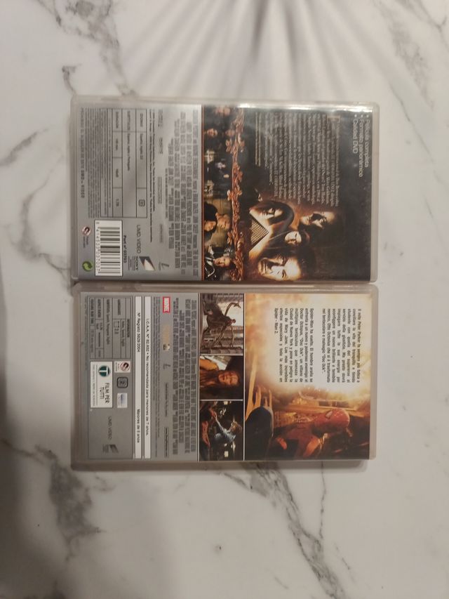 Pack Películas UMD PSP: Da Vinci y Spider-Man 2