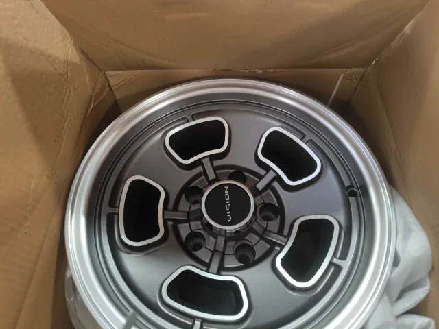 4 Llantas Vision 15x8 5x139.7 5x5,5