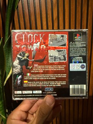 Clock Tower PS1 PAL España