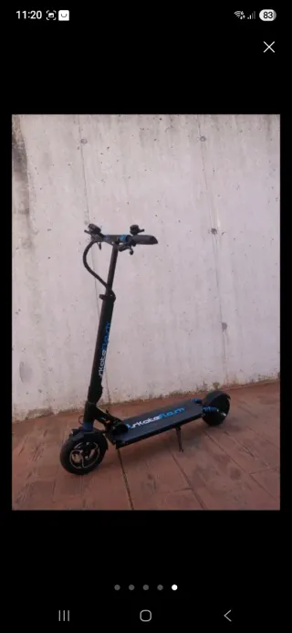Patinete Eléctrico SkateFlash
Con cargador 

