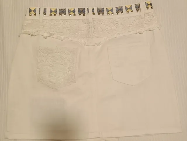 Minifalda Desigual Blanca