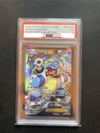 Carta Pokémon Blastoise EX XY122