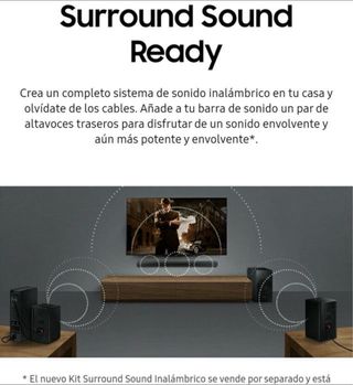 Barra Sonido Samsung HW-N650 Surround