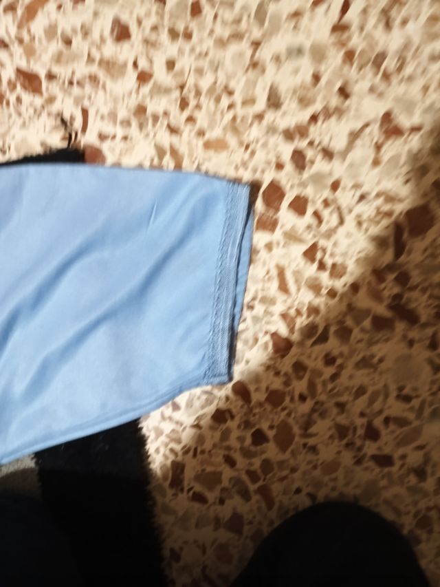 Jalaba azul talla única