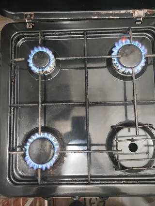 Cocina de gas propano