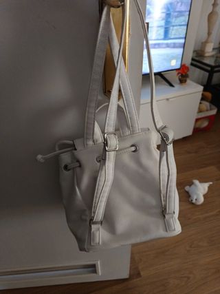 Mochila blanca Atmosphere 25x25 cm