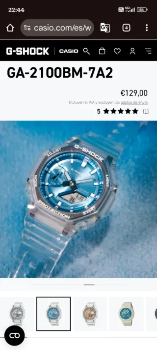 Casio GA 2100 BM Casioak