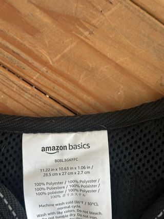 Arnés para perro Amazon Basics sin tiro
