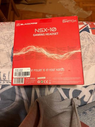 Cascos Gaming Blackfire NSX-10 Compatible Switch