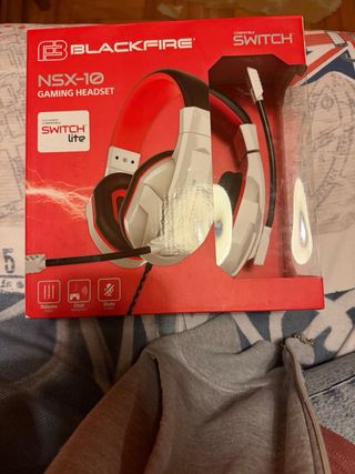 Cascos Gaming Blackfire NSX-10 Compatible Switch