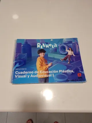  Cuaderno de Educación Plastica visual 1 ESO.