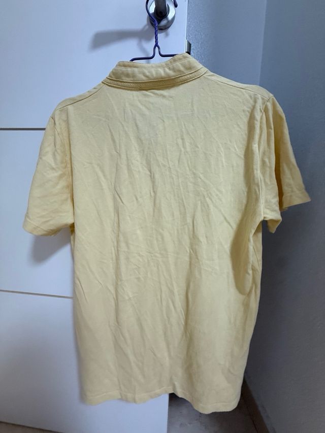Camisa polo amarilla SELECTED