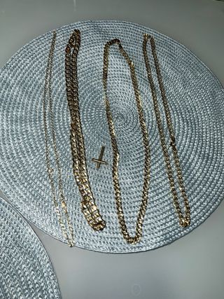Cadenas de oro 18k cubanas 
