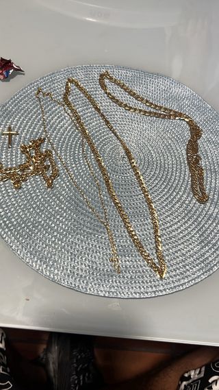 Cadenas de oro 18k cubanas 