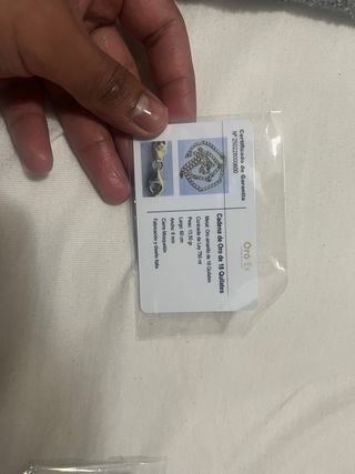 Cadenas de oro 18k cubanas 