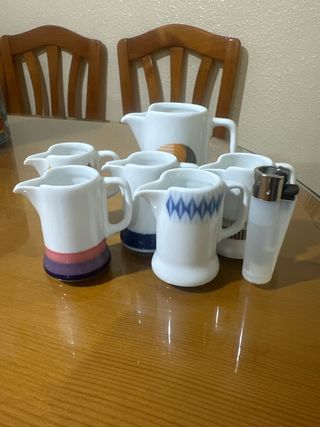 6 Mini Jarras Bidasoa Vintage Nuevas