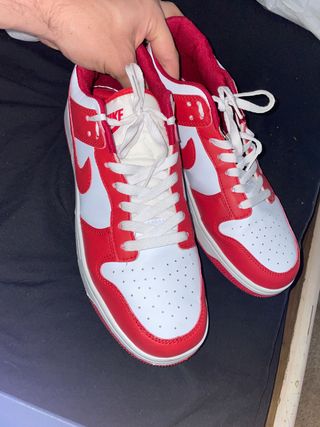 Deportivas Nike Talla 45 Rojo/Blanco