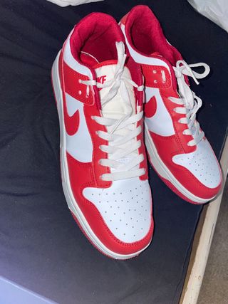 Deportivas Nike Talla 45 Rojo/Blanco