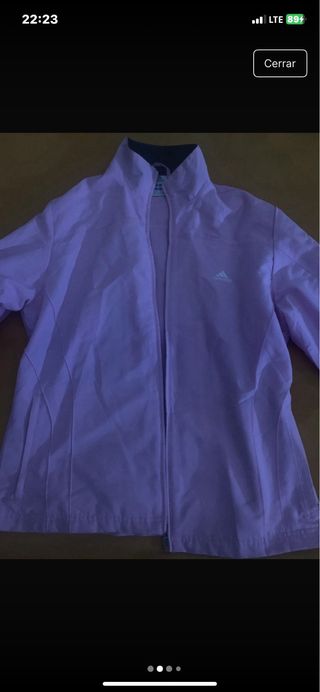 Chaqueta rosa mujer