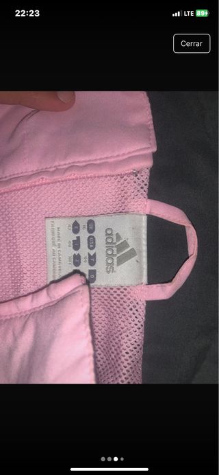 Chaqueta rosa mujer