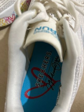 Tenis Skechers Blancos Multicolor