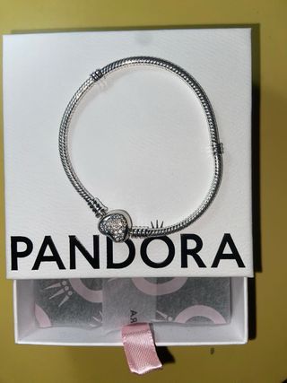 Pulsera Pandora Corazón Plata