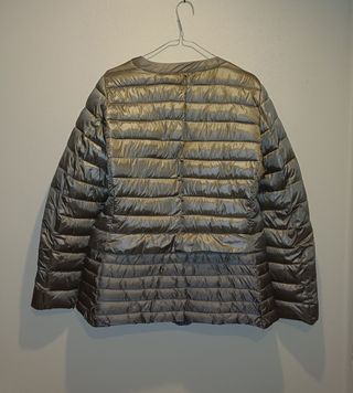 Piumino leggero caldo Yuko donna khaki