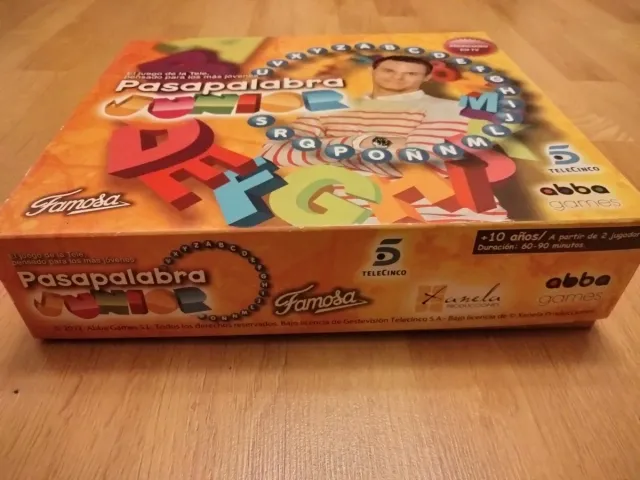 Pasapalabra Junior Famosa jogo de tabuleiro
