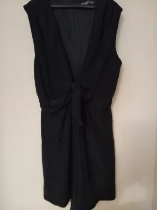  6 Monos elegantes  encaje,negro, pedreua,lentejue