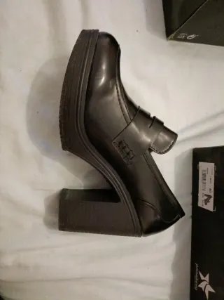 Zapatos plataforma negros Talla 40