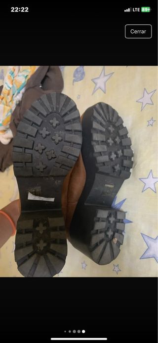 Botines mujer marrones