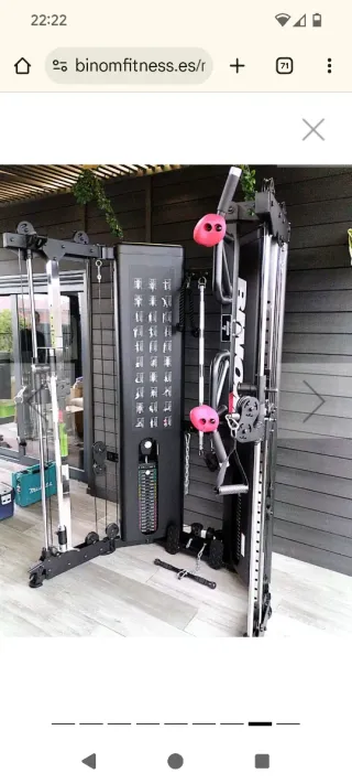 Multipower Binom Fitness B16 Doble Polea