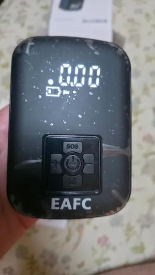 Compresor Aire EAFC Inalámbrico Coche/Moto/Bici