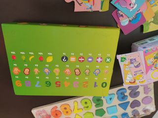 Lote 3 juegos educativos infantiles