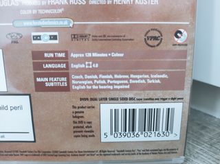 DVD The Robe Richard Burton Jean Simmons