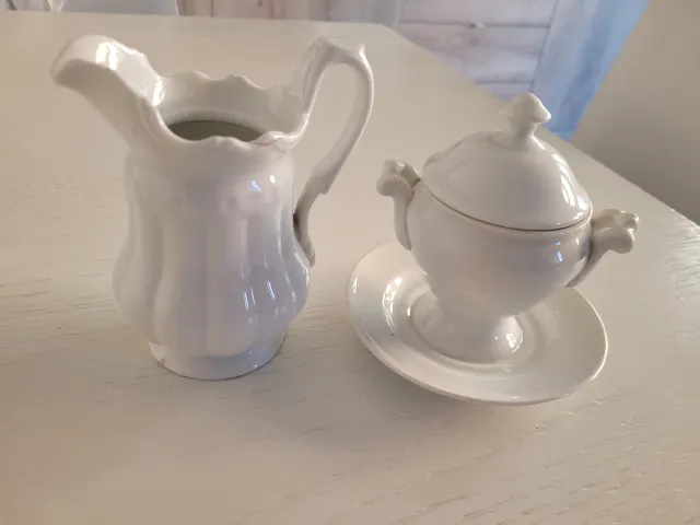 Set brocca e zuccheriera vintage