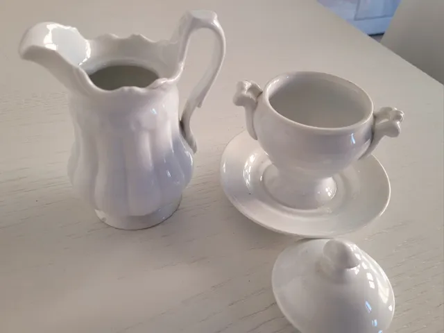 Set brocca e zuccheriera vintage