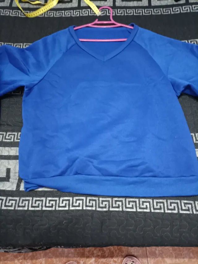 Sudadera Shein Azul Talla XL