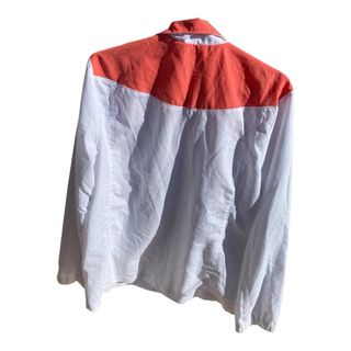 Giubbino Lotto vintage bianco/rosso taglia M