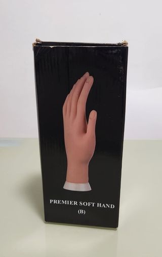 Mano FLEXIBLE para practicar Manicuria