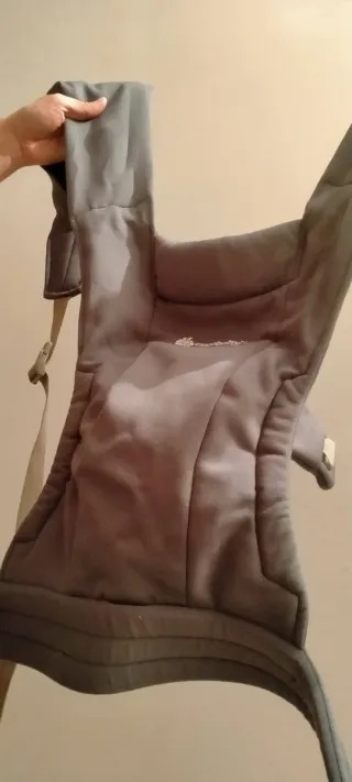 Mochila Portabebés Gris